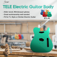 Корпус гитары TELE с глянцевой отделкой Wood Blank TL